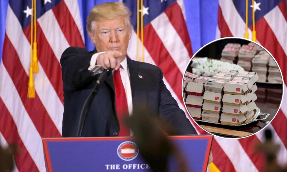 donald trump mcdonald's