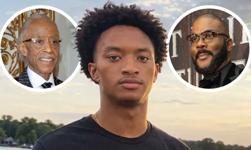 Nolan Wells, Al Sharpton and Tyler Perry