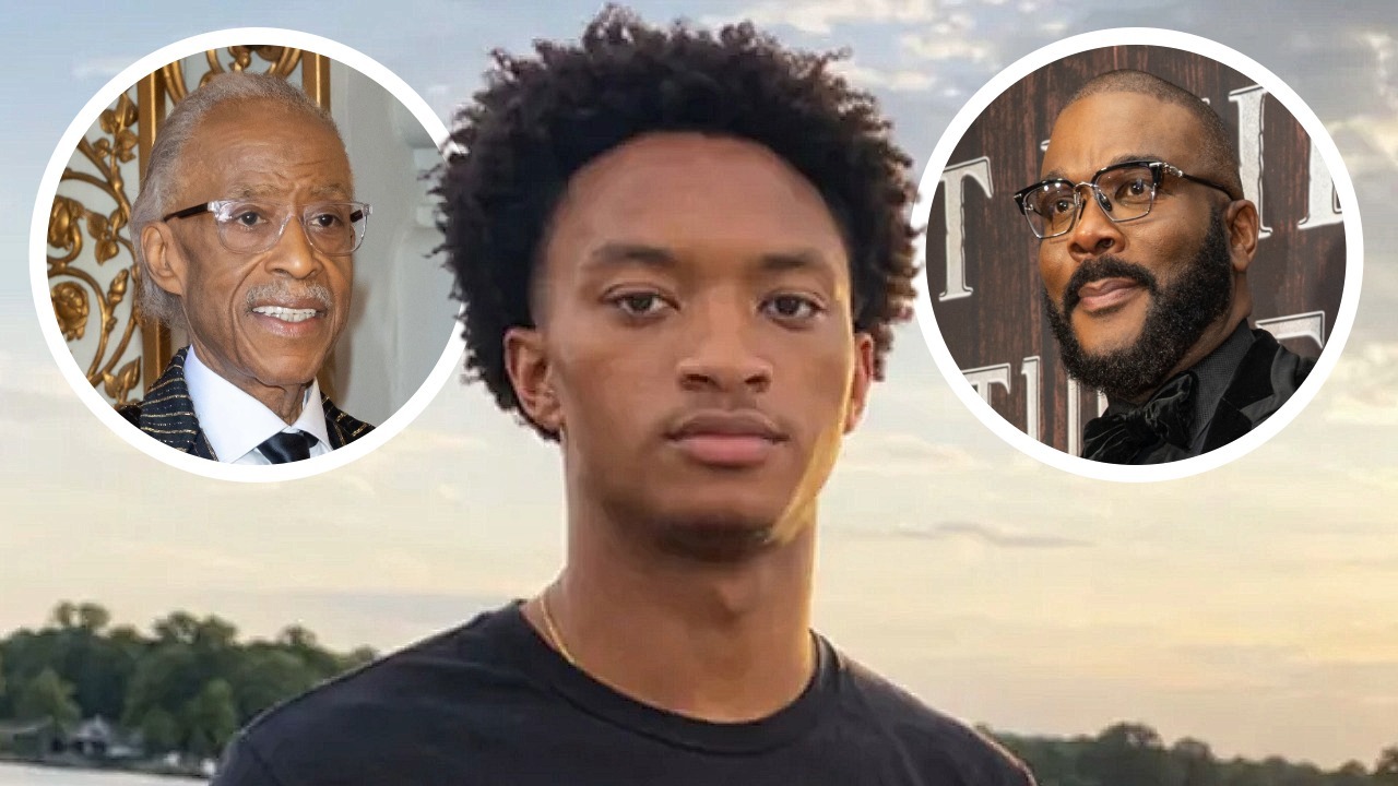 Nolan Wells, Al Sharpton and Tyler Perry