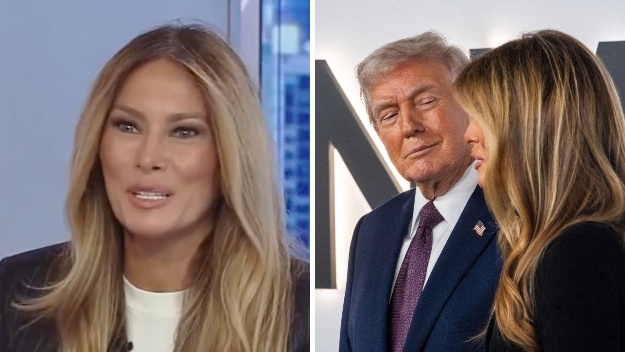 Melania Trump and Donald Trump